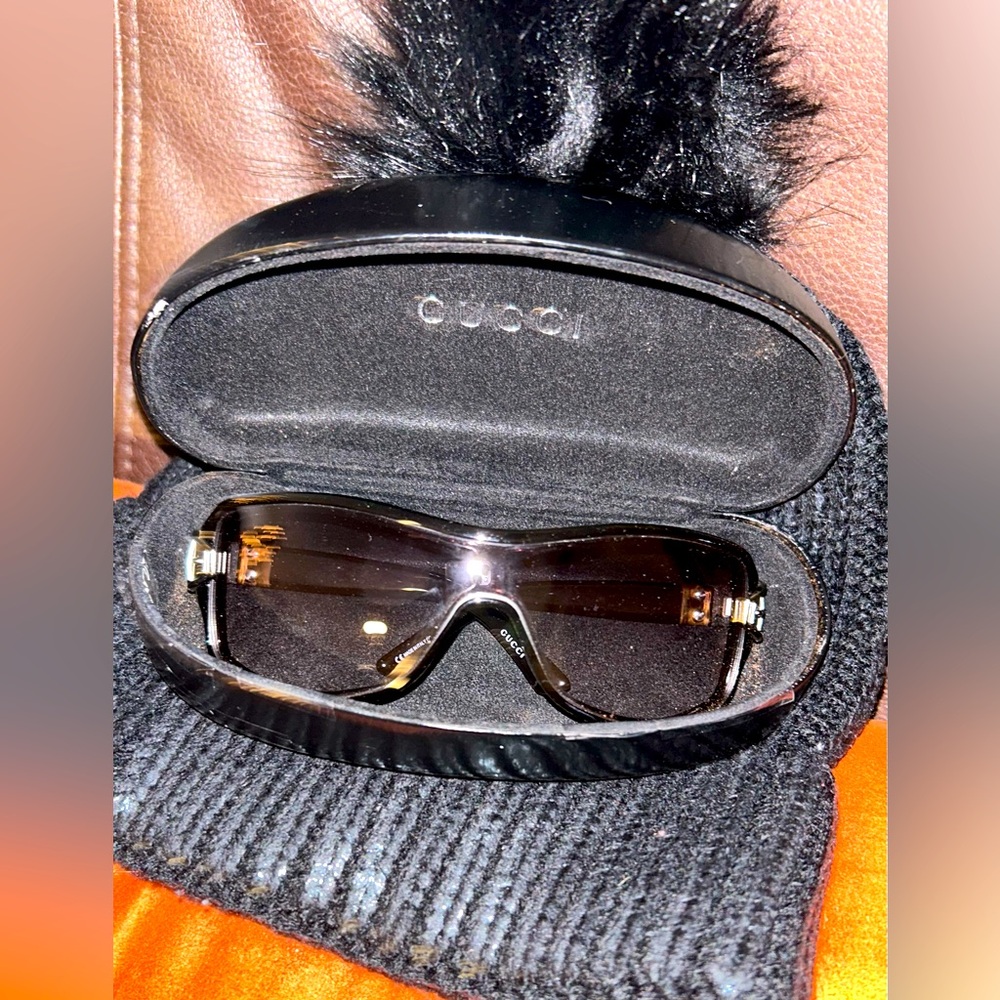 Gucci sunglasses with original hard case